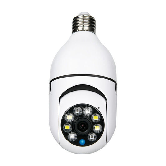 V380 Full HD 1080P Wireless LED PTZ IP Bulb Camera With NIGHT VISION, Wide Angle, Two-way Audio